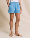 Southern Tide Women's Vivica Double Cloth Short - Ocean Channel