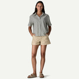 Patagonia Women's Lightweight A/C® Shirt - Windowpane Dobby: White