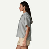Patagonia Women's Lightweight A/C® Shirt - Windowpane Dobby: White