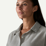 Patagonia Women's Lightweight A/C® Shirt - Windowpane Dobby: White