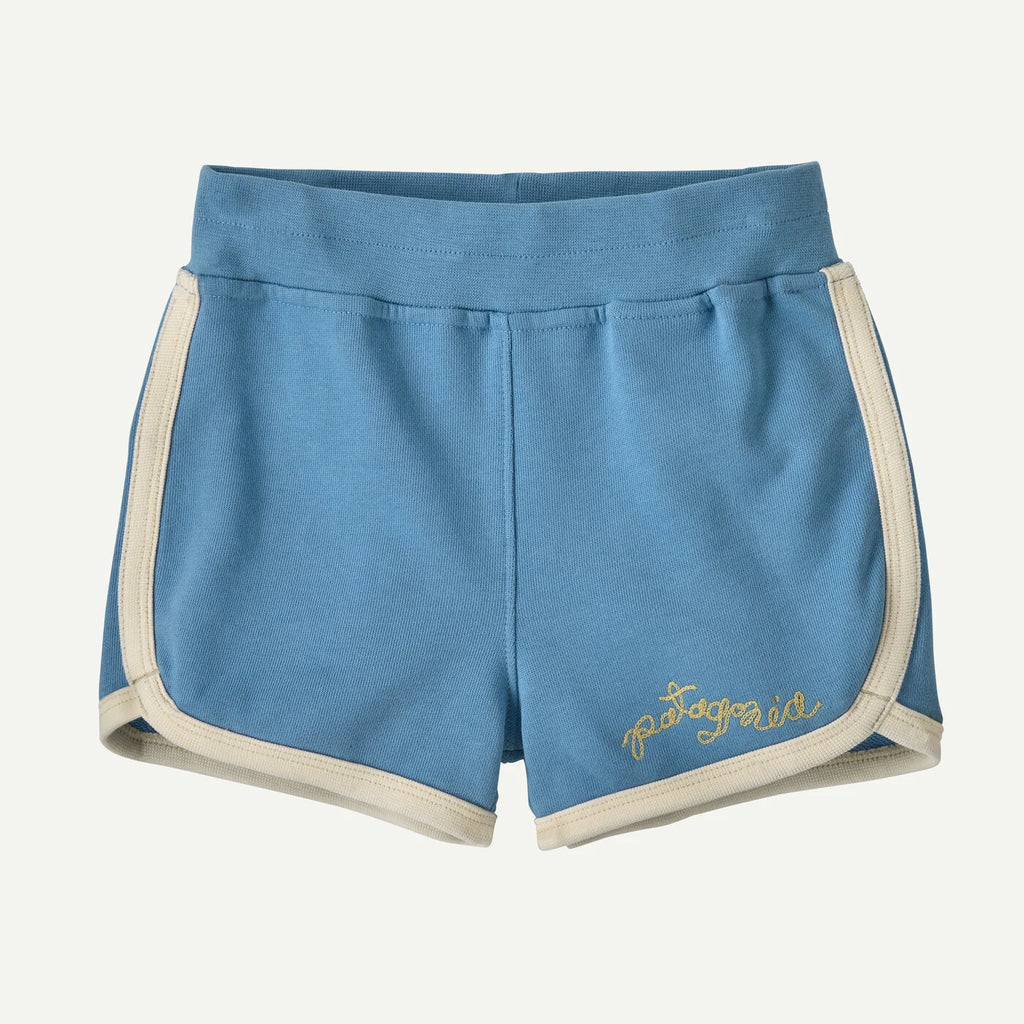 Patagonia Baby Sweatshorts - Wiggle Fitz: Shore Blue