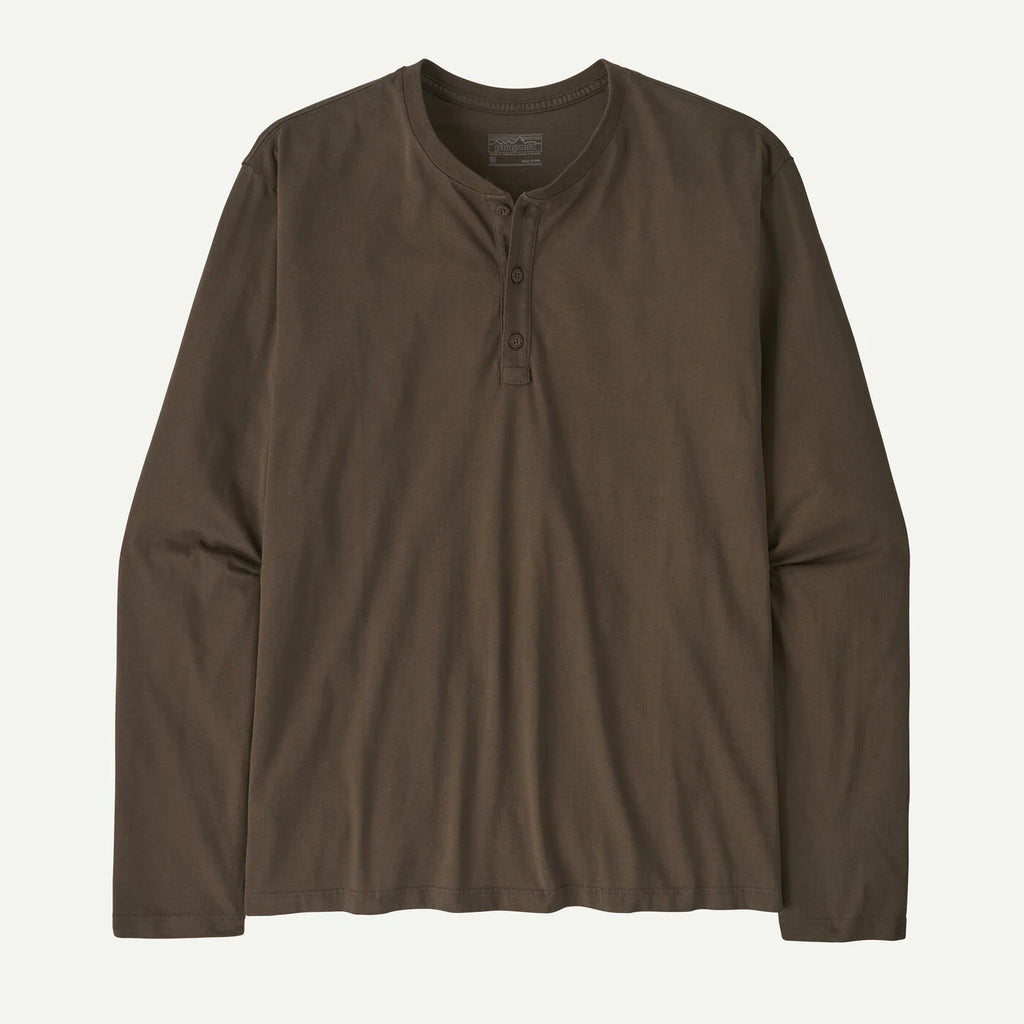 Patagonia Men's Long-Sleeve Daily Henley - Otter Brown