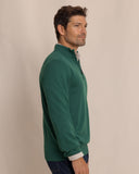 Southern Tide Men's Whitehaven Heather Quarter Zip Sweater - Heather Salt Meadow