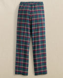 Southern Tide Women's Partridgeberry Plaid Lounge Pant - Dress Blue