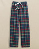 Southern Tide Women's Partridgeberry Plaid Lounge Pant - Dress Blue