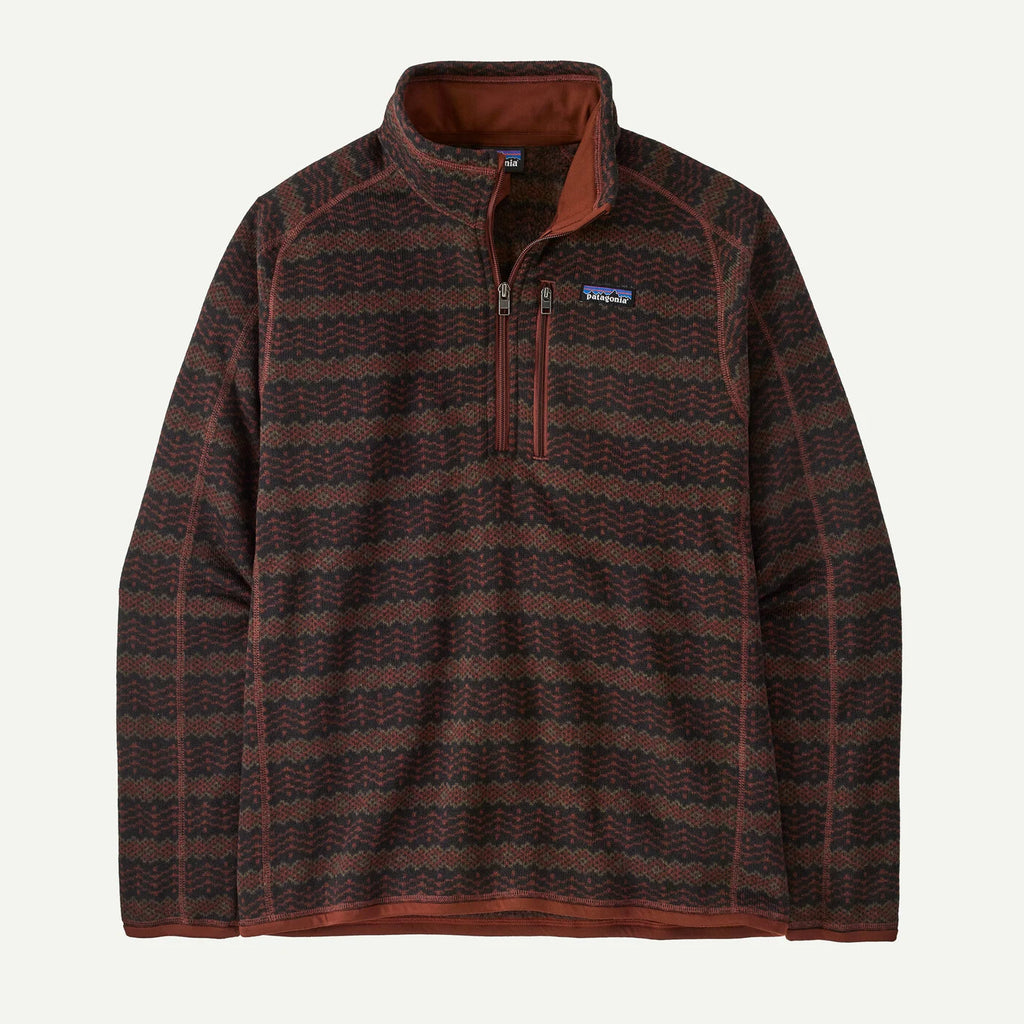 Patagonia Men's Better Sweater® 1/4 Zip - Woven Together: Dried Vanilla
