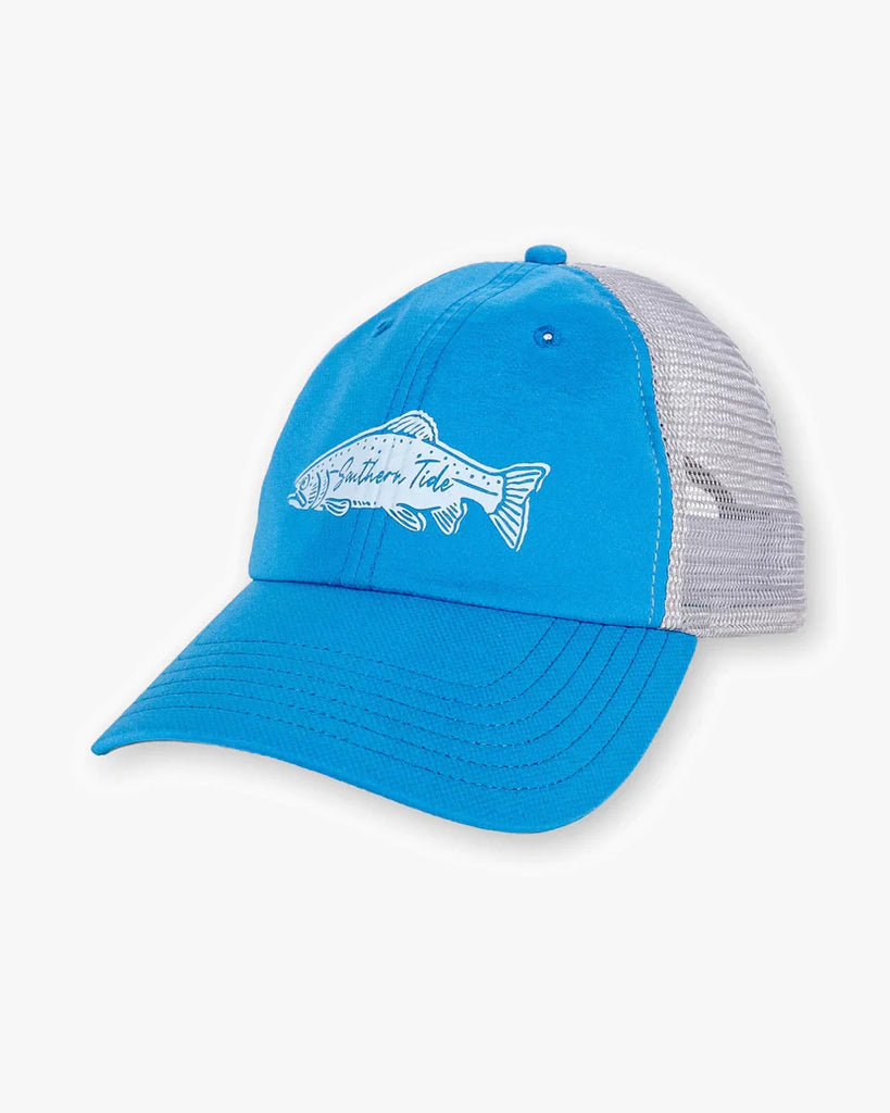 Southern Tide Youth Flyday Trucker Hat - Blue