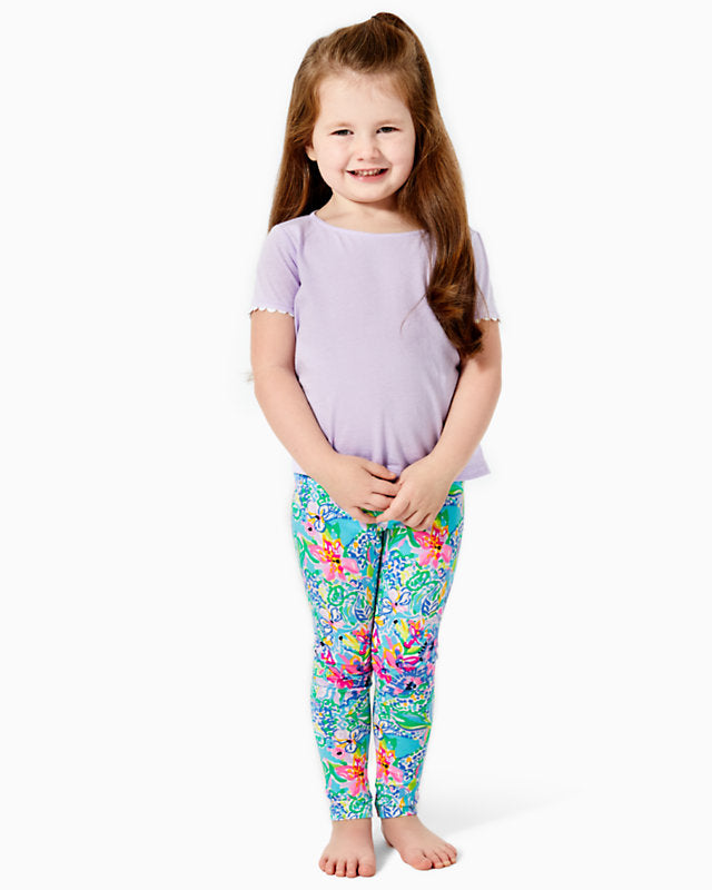 Lilly Pulitzer Girls Jessica Top - Light Lilac Verbena
