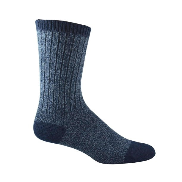 Alpaca Hiker Unisex Socks - Navy