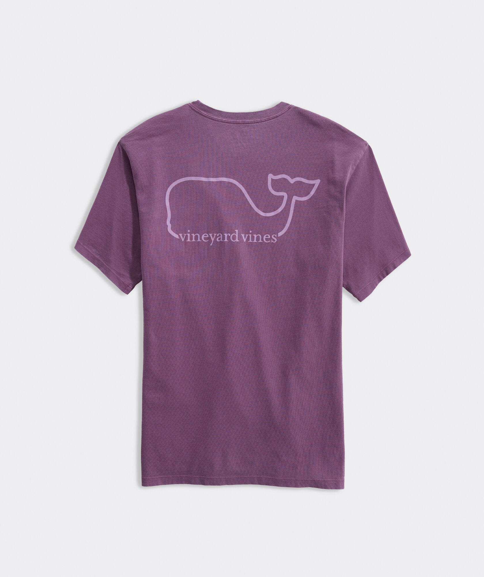 Vineyard Vines Men's,Garment-Dyed Whale Short-Sleeve Pocket Tee - Washed Purple X-Small / Washed Purple