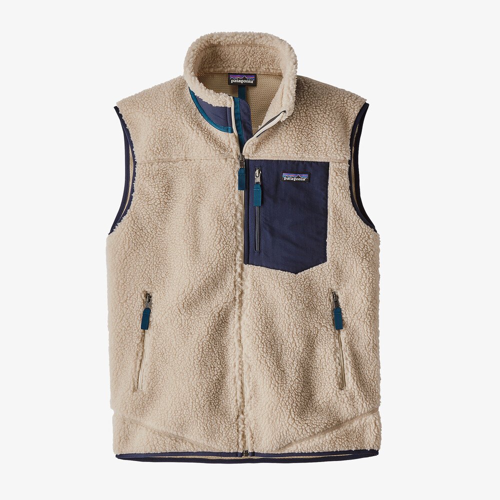 Patagonia Men's Classic Retro-X® Fleece Vest - Natural