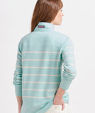 Vineyard Vines Dreamcloth Striped Relaxed Shep Shirt - Crystal Blue