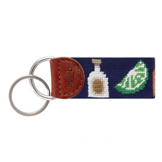 Smathers and Branson Make A Margarita Needlepoint Key Fob