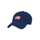 Smathers & Branson American Flag Needlepoint Performance Hat - Navy