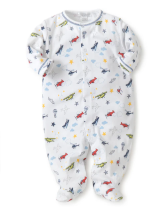 Kissy Kissy Aviators Footie