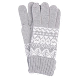 Barbour Alpine Knitted Gloves - Grey