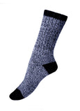 Alpaca Boot Unisex Socks - Navy