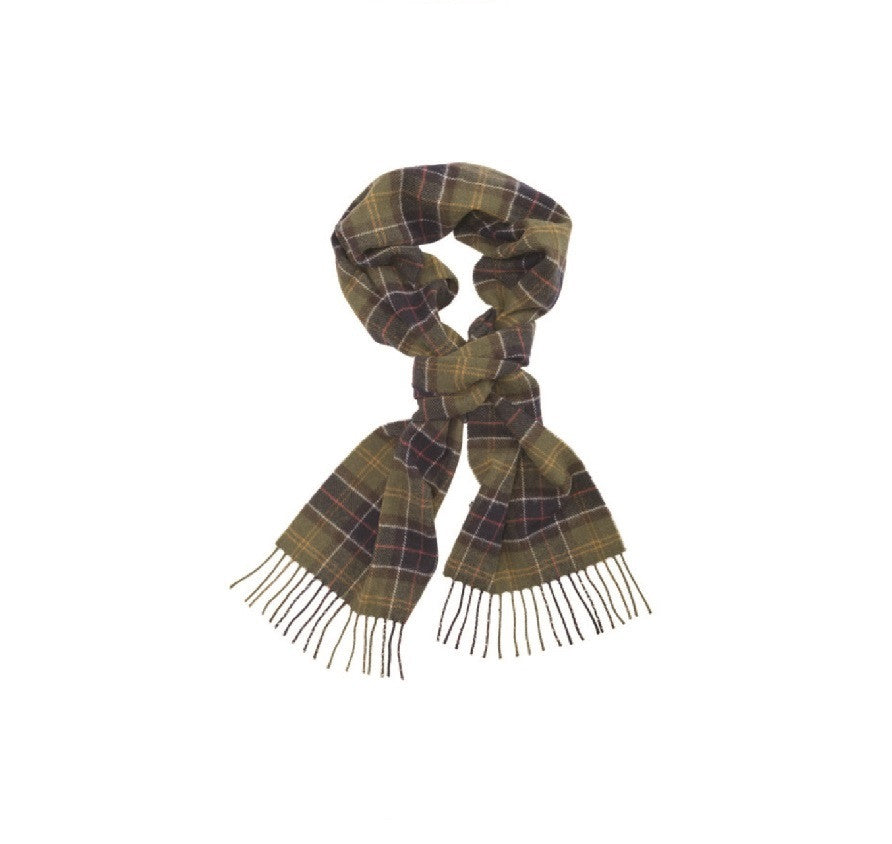 Barbour Tartan Lambswool Scarf - Classic Tartan