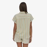 Patagonia Women's Lightweight A/C® Shirt - Cali Stripe: Isla Yellow