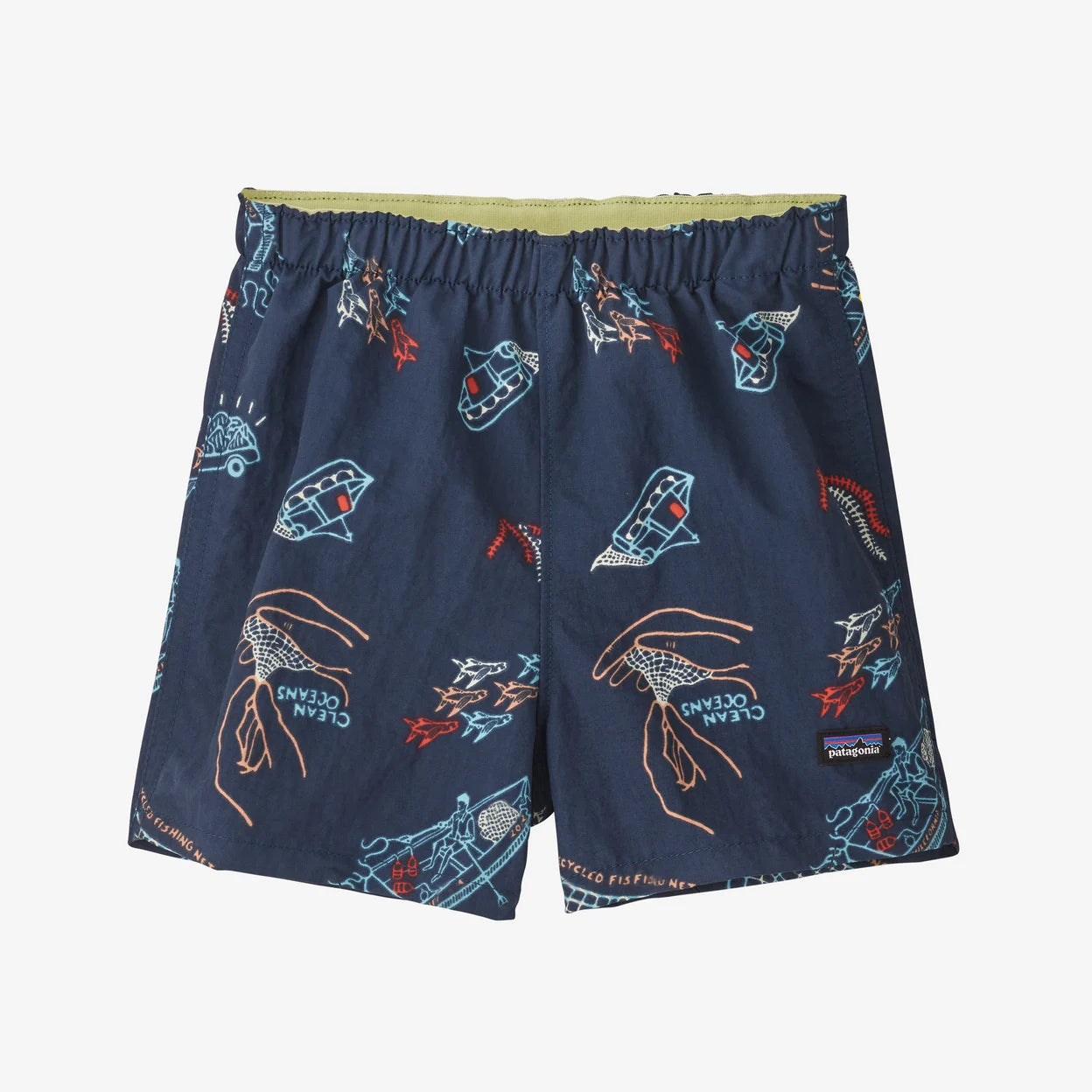 Patagonia Baby Baggies™ Shorts - Clean Currents: Tidepool Blue