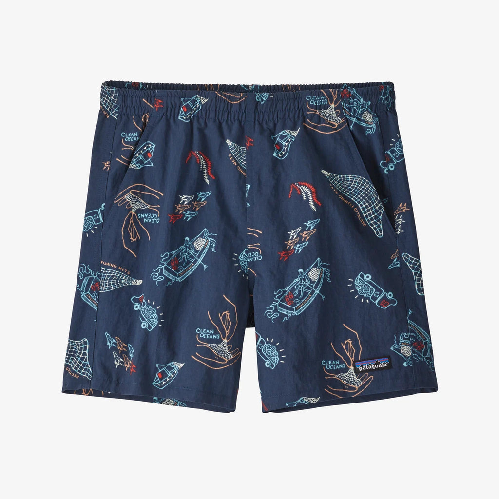 Patagonia Women's Baggies™ Shorts - 5" - Clean Currents: Tidepool Blue