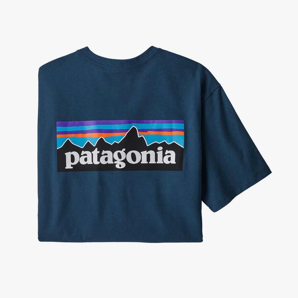Patagonia Men's P-6 Logo Responsibili-Tee® - Crater Blue