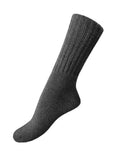 Alpaca Casual Socks - Charcoal