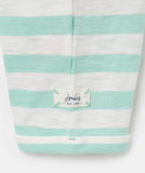 Joules Dara Infant Romper - Green Stripe