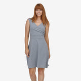 Patagonia Women's Porch Song Dress - High Tide: Light Plume Grey