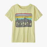 Patagonia Baby Regenerative Organic Certified™ Cotton Fitz Roy Skies T-Shirt - Isla Yellow