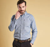Barbour Endsleigh Oxford Tailored Shirt - Ensign Blue Front