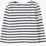 Joules Infant Harbour Jersey Top - Navy Stripe