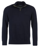 Barbour Men's Cotton Half Zip Sweater - Navy