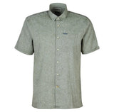 Barbour Nelson Short-Sleeve Summer Shirt - Bleached Olive