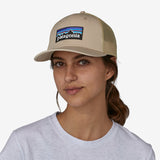 Patagonia P-6 Logo Trucker Hat - Oar Tan w/Classic Tan