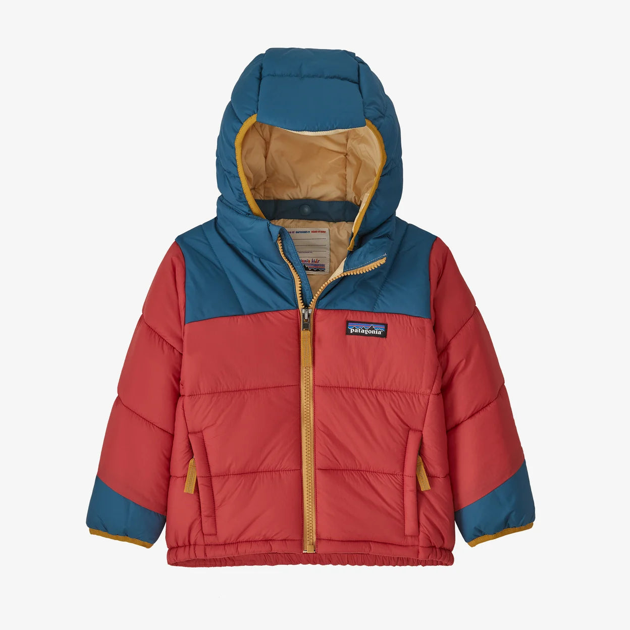 Patagonia Baby Synthetic Puffer Hoody - Sumac Red