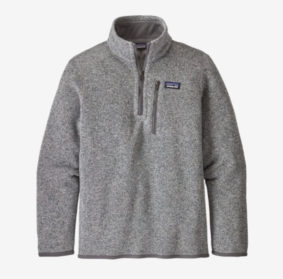 Patagonia Boys' Better Sweater® 1/4-Zip Fleece - Stonewash