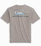 Southern Tide Boat in a Bottle T-Shirt - Heather Grey