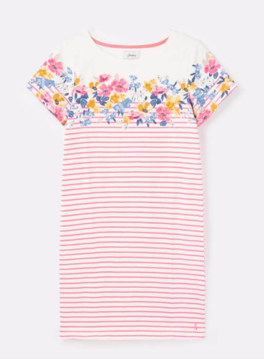 Joules riviera stripe dress sale