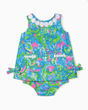 Lilly Pulitzer Baby Lilly Knit Shift Dress - Seabreeze Blue Hey Gull Friend