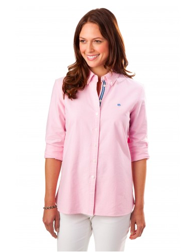 Southern Tide Madison Oxford - Smoothie Pink