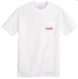 Southern Tide Keep Paddling T-Shirt - Classic White