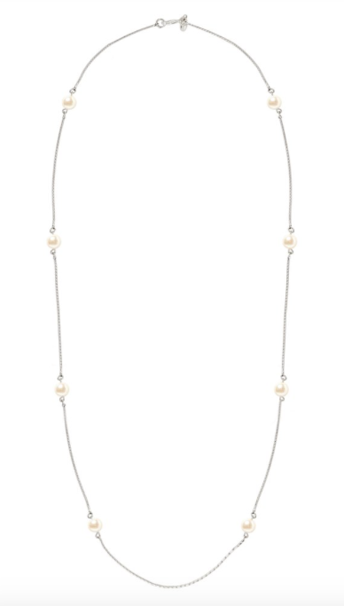 Kiel James Patrick Oceana Pearl Necklace - Silver Pearlfection