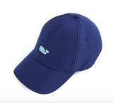 Vineyard Vines Womens Performance Logo Baseball Hat - Deep Bay