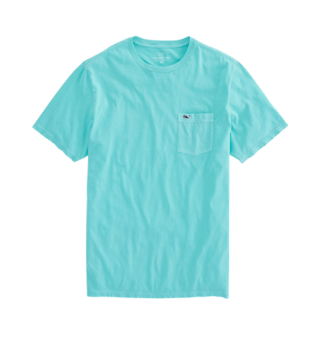 Vineyard Vines Dockside Jersey T-Shirt - Capri Blue X-Small / Capri Blue