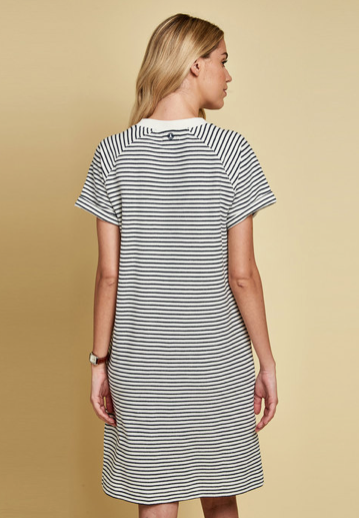 Barbour Monreith Dress - White/Navy | Krizia Martin Barbour Monreith Dress - White/Navy | Krizia Martin