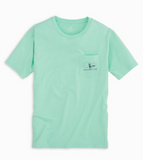 Southern Tide Mens Fly Fishing T-Shirt - Offshore Green