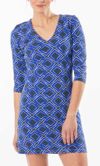 Mahi Gold Palm Dress - Main Street X-Small / Main Street Monomoy Mahi Gold Palm Dress - Main Street X-Small / Main Street Monomoy