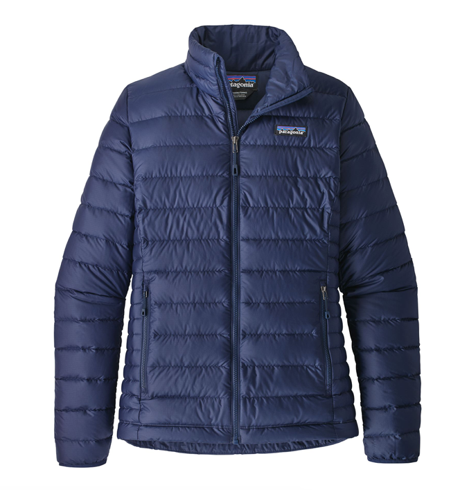 Navy patagonia women's jacket discount