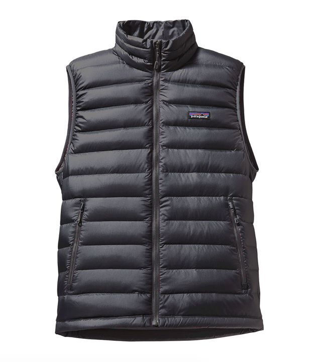 Patagonia Men's Down Sweater Vest - Forge Grey